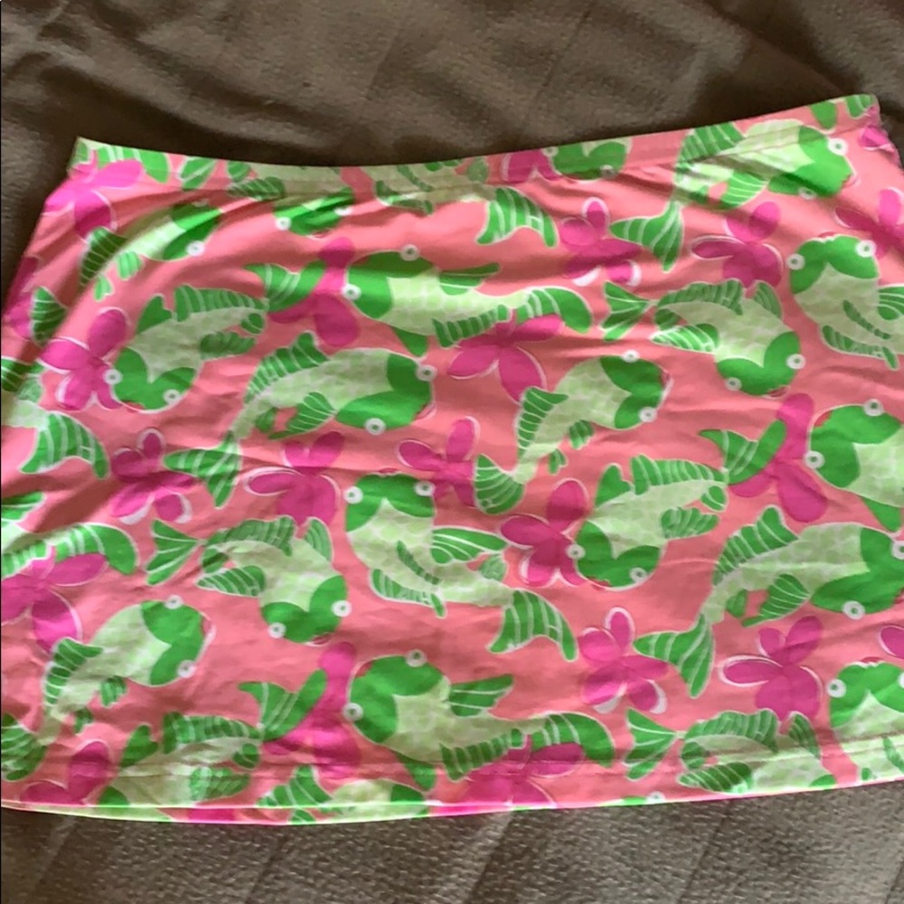 Lilly swim skirt-EUC size M